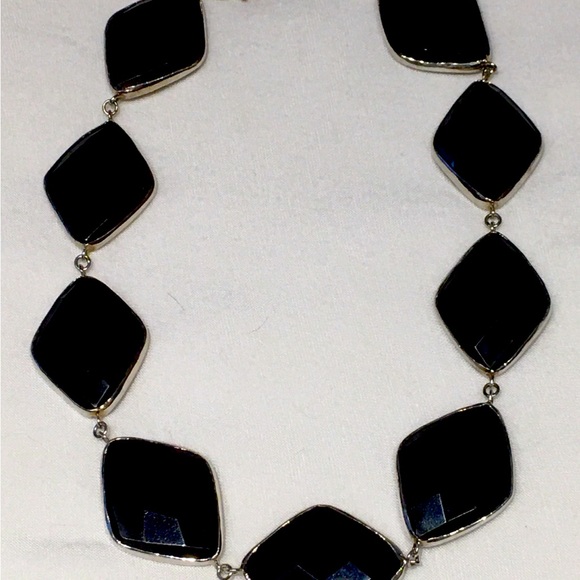 Jewelry - Black Onyx and Sterling Silver Necklace